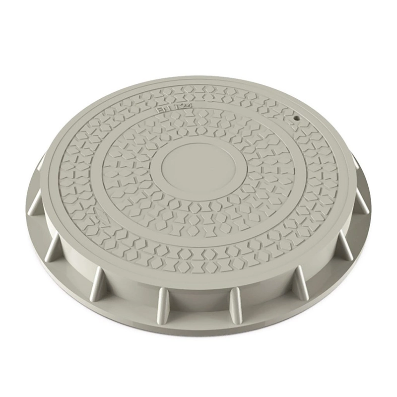 Customized Sewage Rainwater Round Square Waterproof Composite Resin GRP Manhole Cover